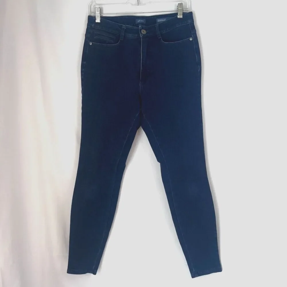 J Jill Denim‎ Premium Flex High Rise Legging Denim Jeans Size 8 Non Destructed